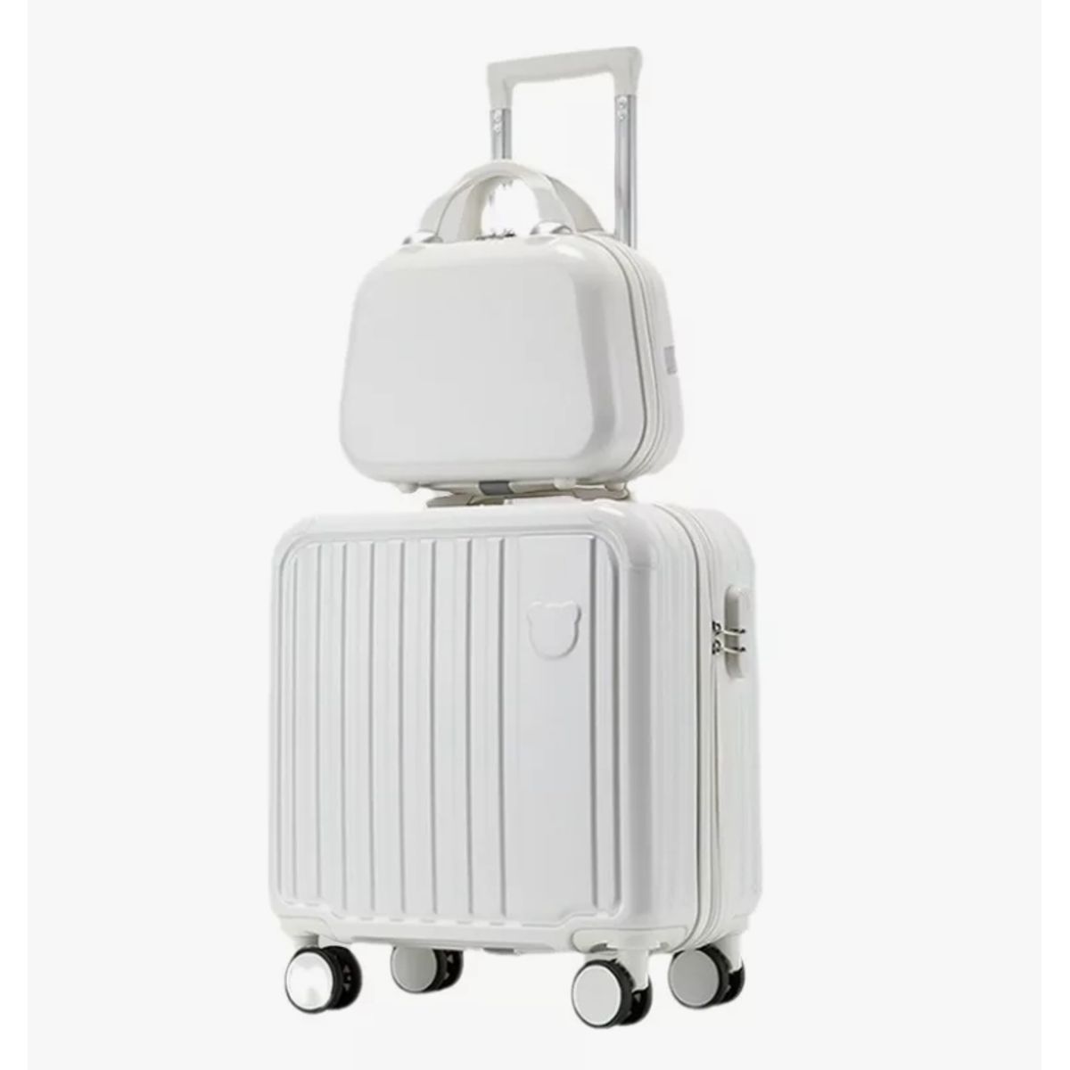 HOMER OUTDOOR - Set Maleta Cabina 18 Pulgada Con Bolso De Viaje Para Adulto