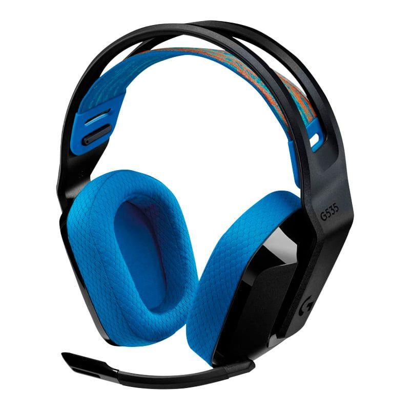 LOGITECH - Audífonos Gamer Logitech G G535 Lightspeed Negro y Azul