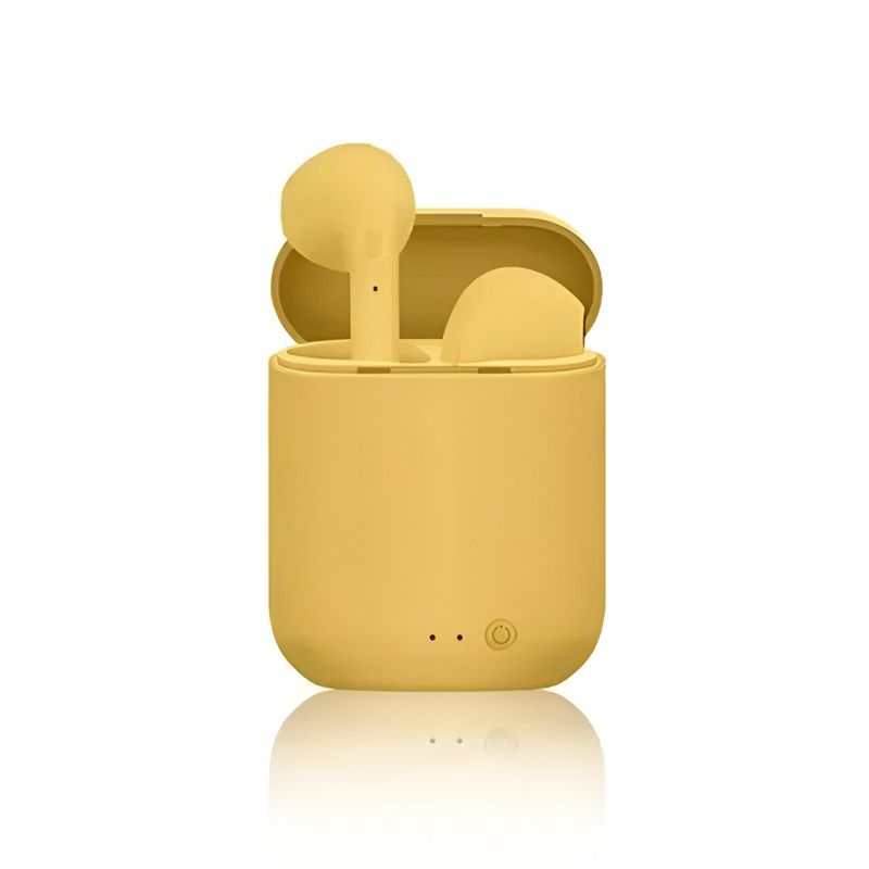 GENERICO - Audífonos Bluetooth Inalámbricos Inpods 12 Amarillos