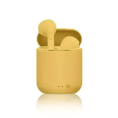 GENERICO - Audífonos Bluetooth Inalámbricos Inpods 12 Amarillos