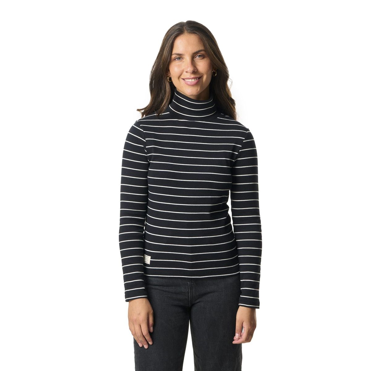 KIVUL - Polera Telma Mujer Negra