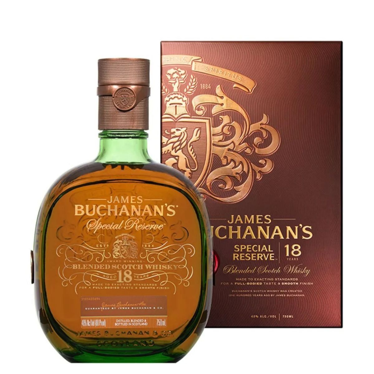 BUCHANANS - Whisky Buchanans Special Reserve 18 años 40°