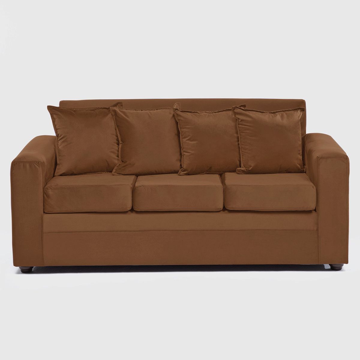 ALMORE - SOFA PARIS 2 POUF FELPA CAFE ALMORE