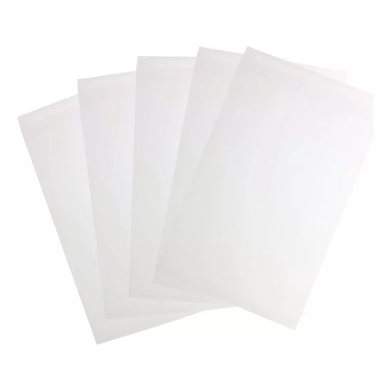MOTARRO - Pack 5 Sobres De Papel Blanco Tamaño Oficio De 24 X 34 cm