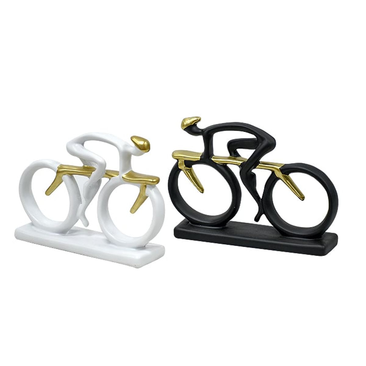 MSA MUEBLES SANTA ANA - Figura Ciclista 2 Colores (1 unidad)