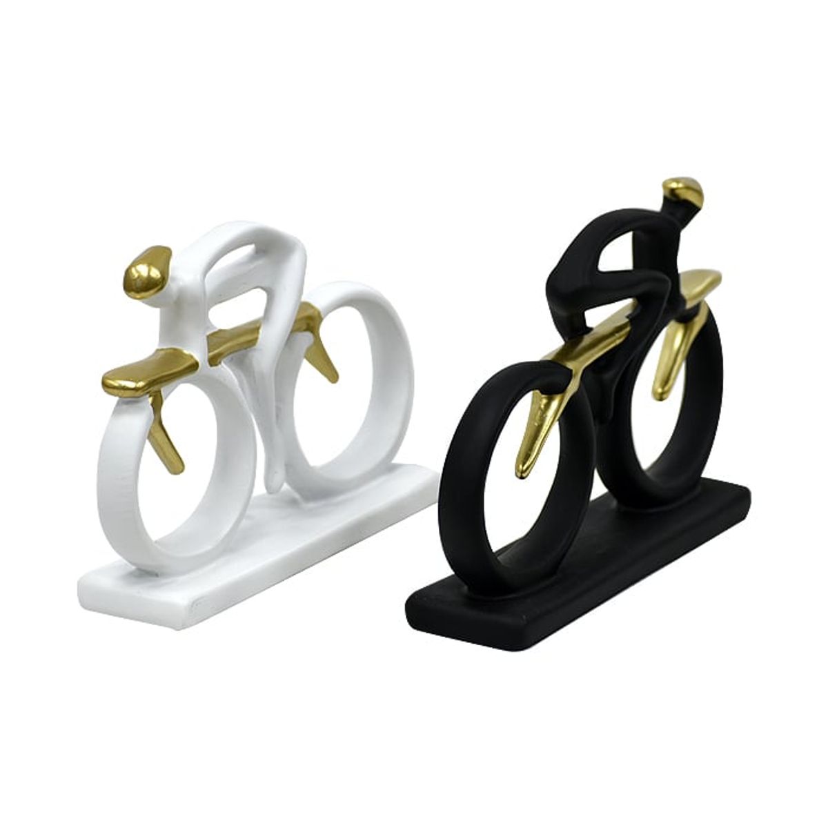 MSA MUEBLES SANTA ANA - Figura Ciclista 2 Colores (1 unidad)