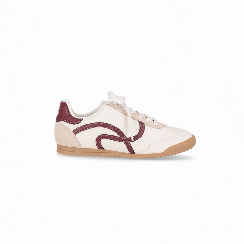 PICCADILLY - Zapatilla Mujer Vino/Beige Kelly 775 Piccadilly