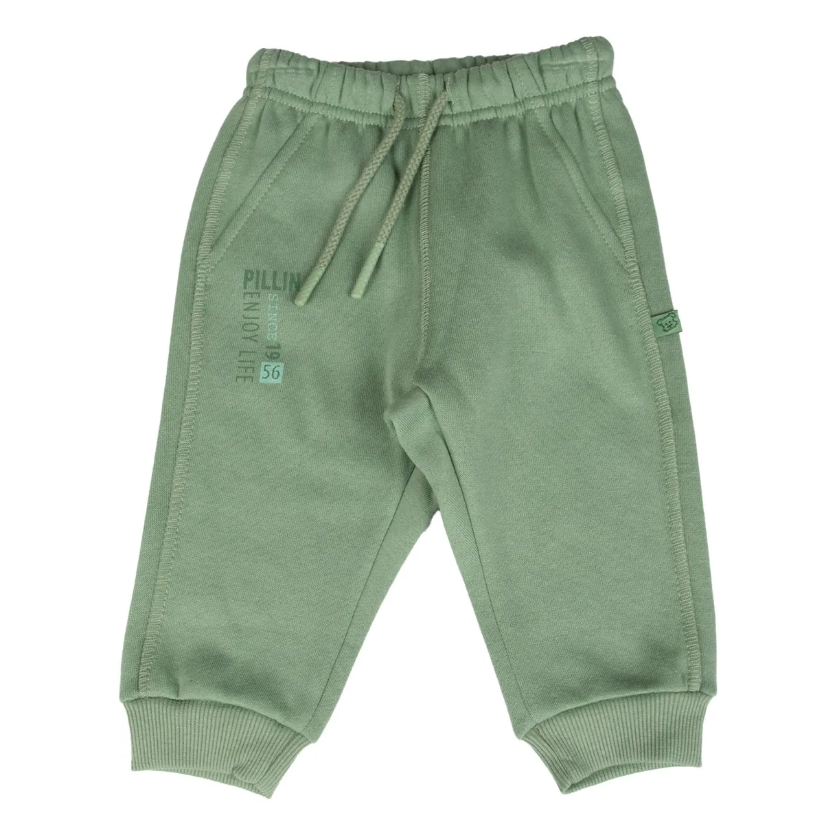 PILLIN - Pantalón Buzo Bebe  Verde Pillin ( PVB514-25VER )