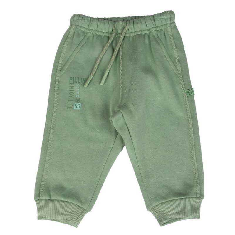 PILLIN - Pantalón Buzo Bebe  Verde Pillin  PVB514-25VER  - Verde