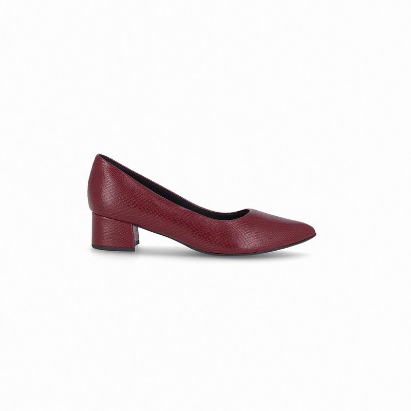 PICCADILLY - Zapato Mujer Vino/Snake Taci Piccadilly