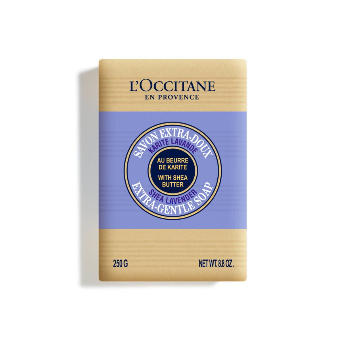 LOCCITANE - Jabón Sólido Karité Lavanda 250 g LOCCITANE