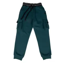 PILLIN - Pantalón Buzo Verde PVB547-25PET - Verde