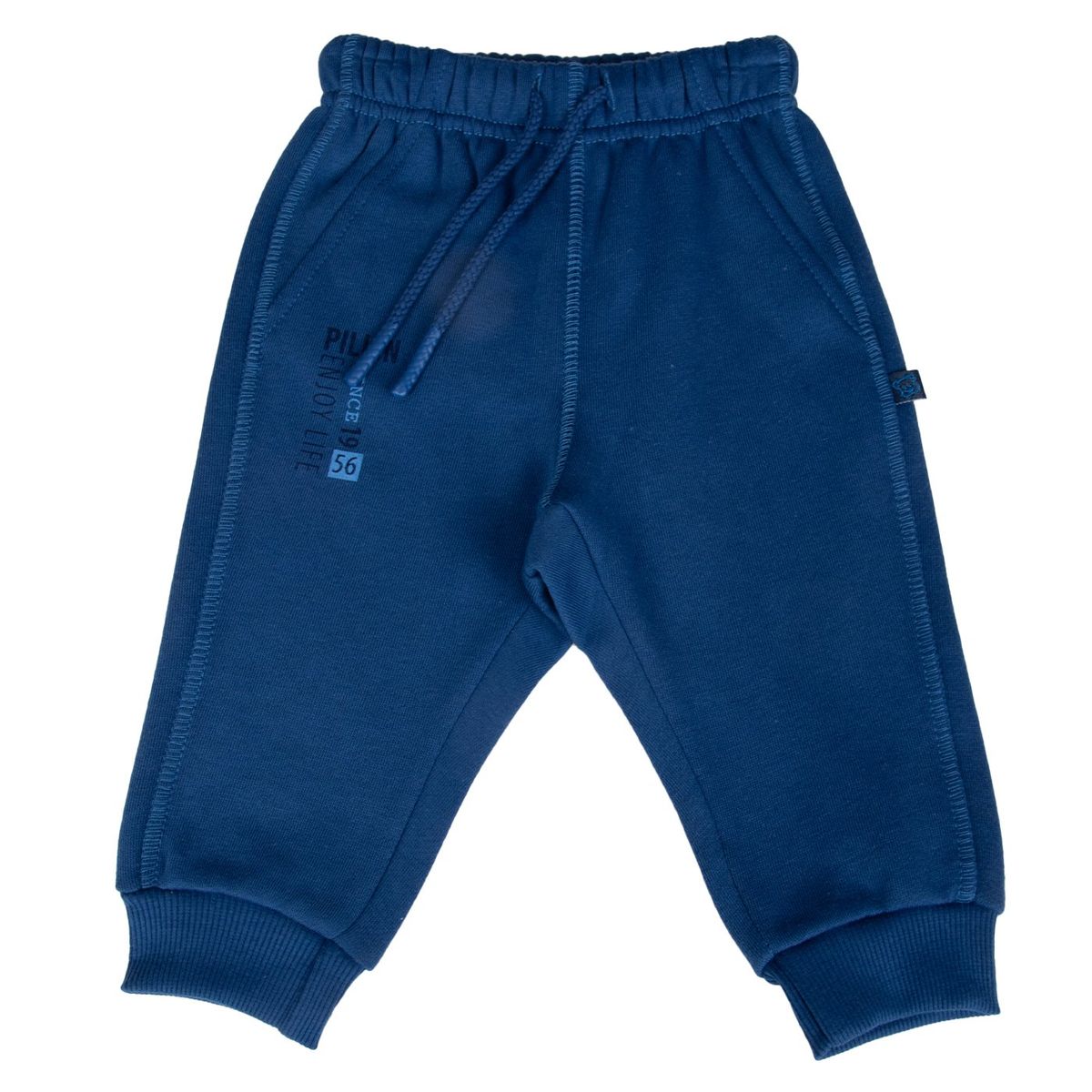 PILLIN - Pantalón Buzo Bebe  Azul Pillin ( PVB514-25AZU )