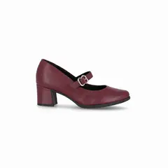 PICCADILLY - Zapato Mary Jane Mujer Vino Danubia