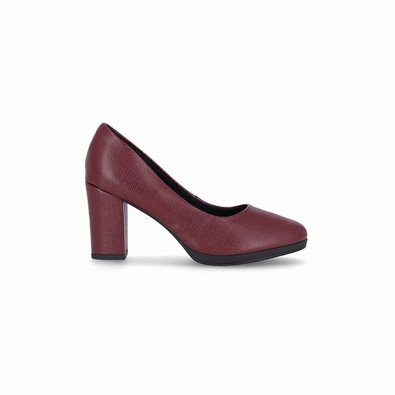 Zapato Mujer Vino Lux Deise 50