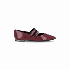 PICCADILLY - Zapato Mujer Vino Ana/Hebilla