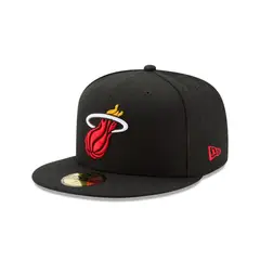 NEW ERA - Gorra 59Fifty Miami Heat NBA Clásicos Black