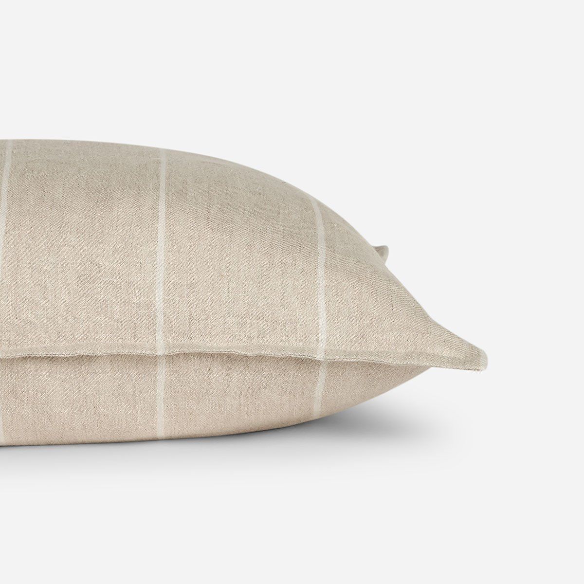 ROSEN - Funda de Cojín Lino Girona 60 x 40 cm Beige