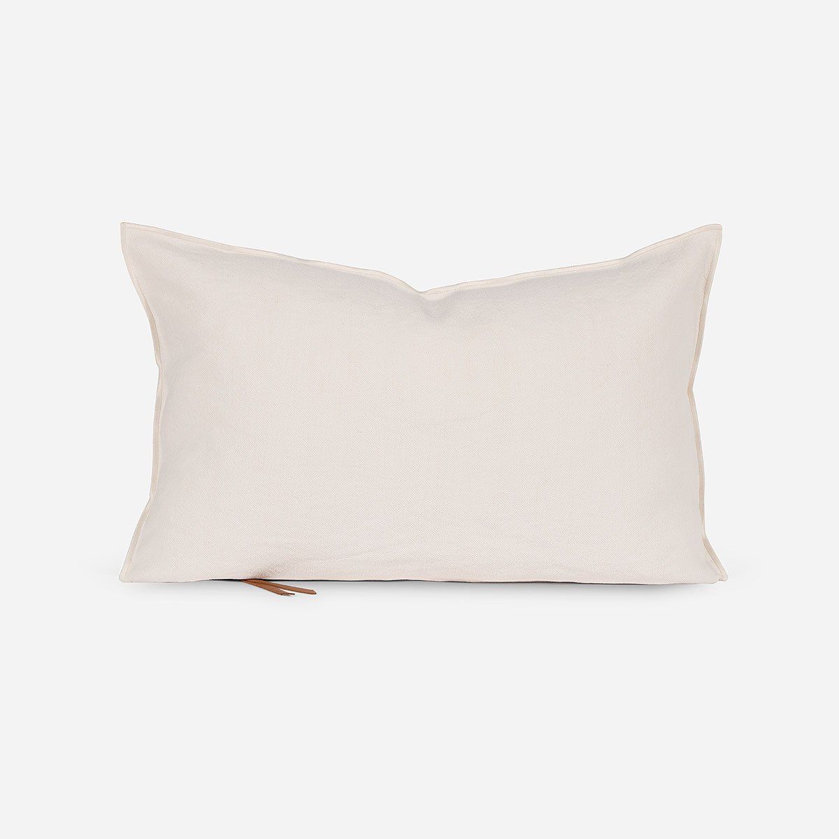 ROSEN - Funda de Cojín Ambiente Lino-Algodón 60 x 40 cm Crudo