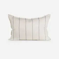 ROSEN - Funda de Cojín Lino Cadiz 60 x 40 cm Crudo