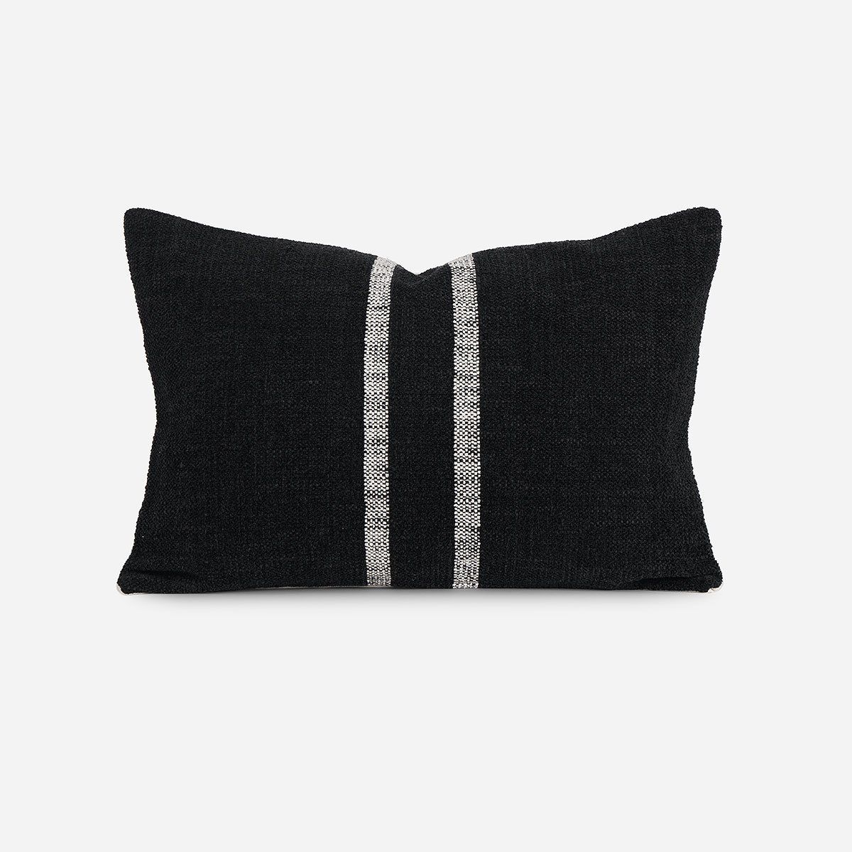 ROSEN - Funda de Cojín Ambiente Algodón Ofra 35 x 50 cm Negro