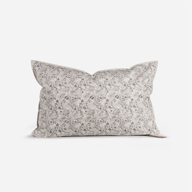 ROSEN - Funda de Cojín Ambiente Algodón Kanpur Beige 60 x 40 cm