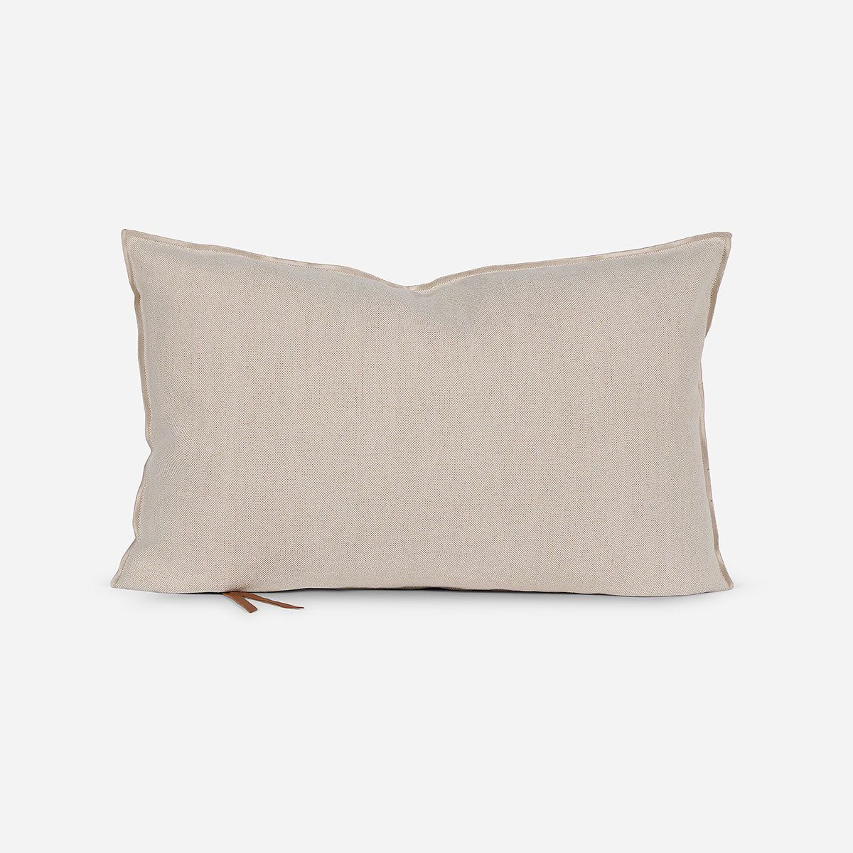 ROSEN - Funda de Cojín Ambiente Lino-Algodón 60 x 40 cm Arena
