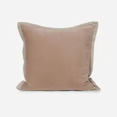 ROSEN - Funda de Cojín Velvet 50 x 50 cm Rosa Nude