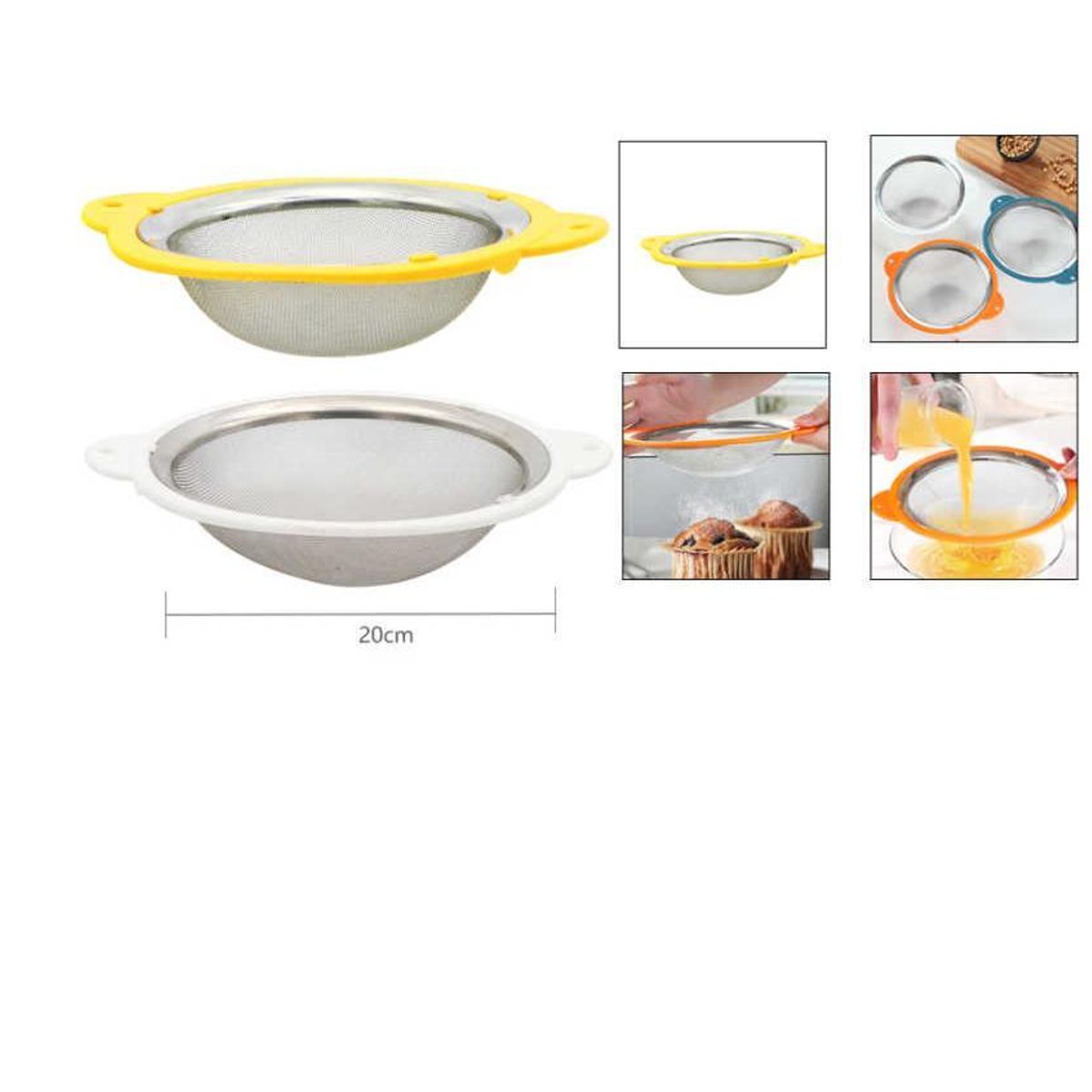 GENERICO - Colador  Plástico 20cm