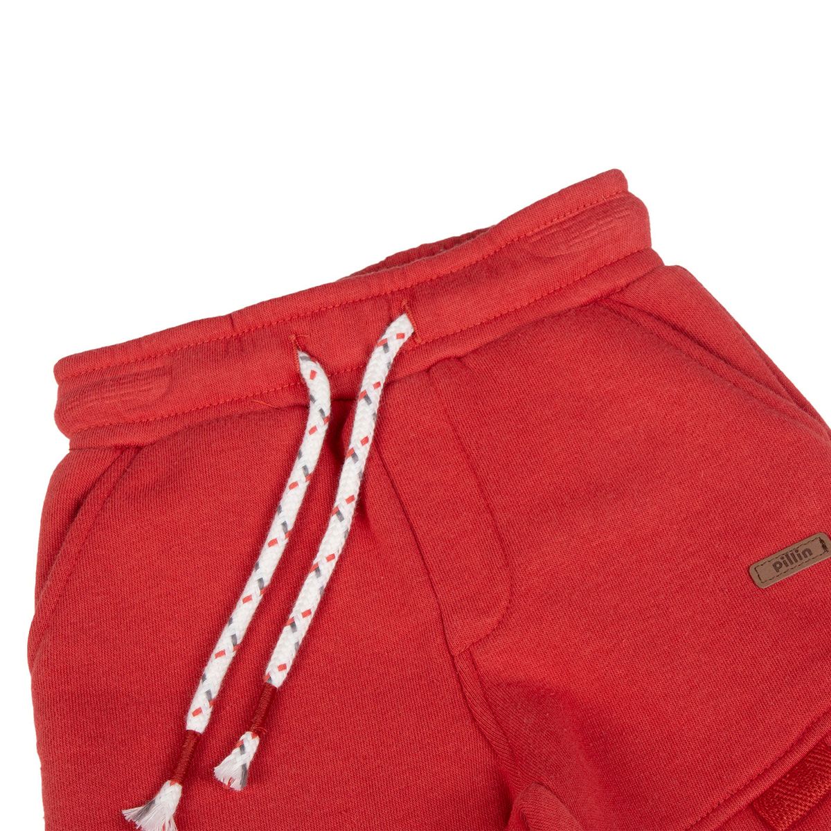 PILLIN - Pantalón Buzo Bebe  Rojo Pillin ( PVB531-25ROJ )