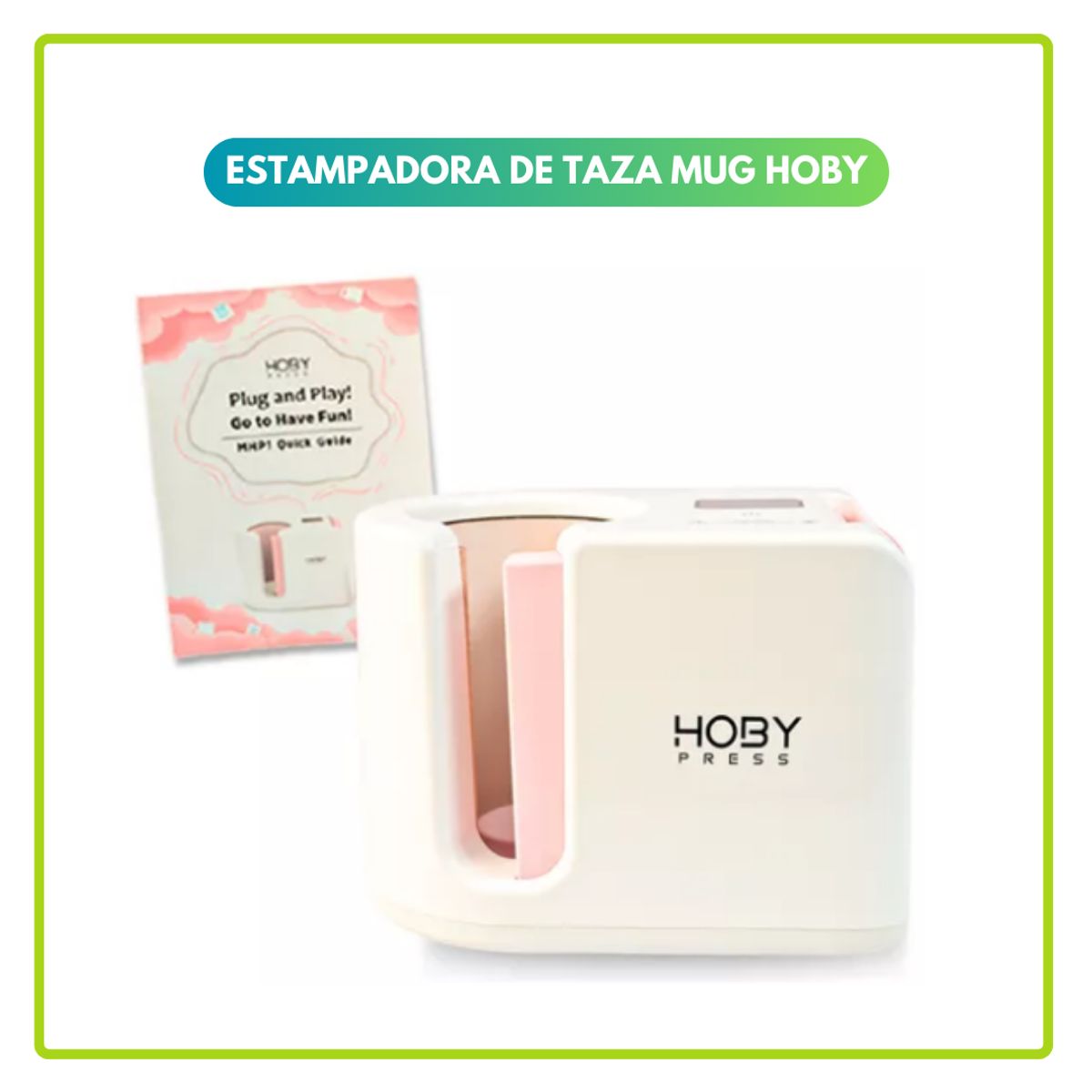 GENERICO - Estampadora de Tazas Mug Hoby Press