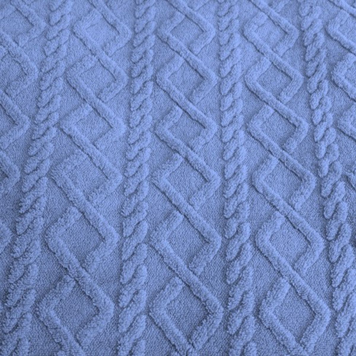 GENERICO - COBERTOR TRENSADO CON CHIPORRO AZUL KING TF