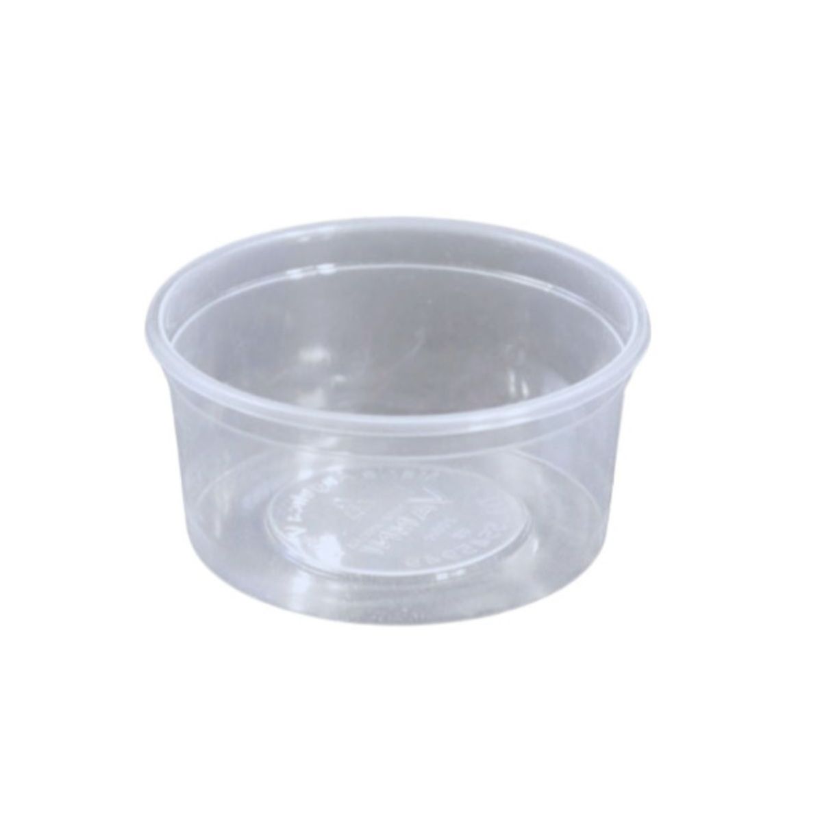 MOHICAN - Pote Pp Transparente   8 Oz/240 Cc Pack 50 Uni