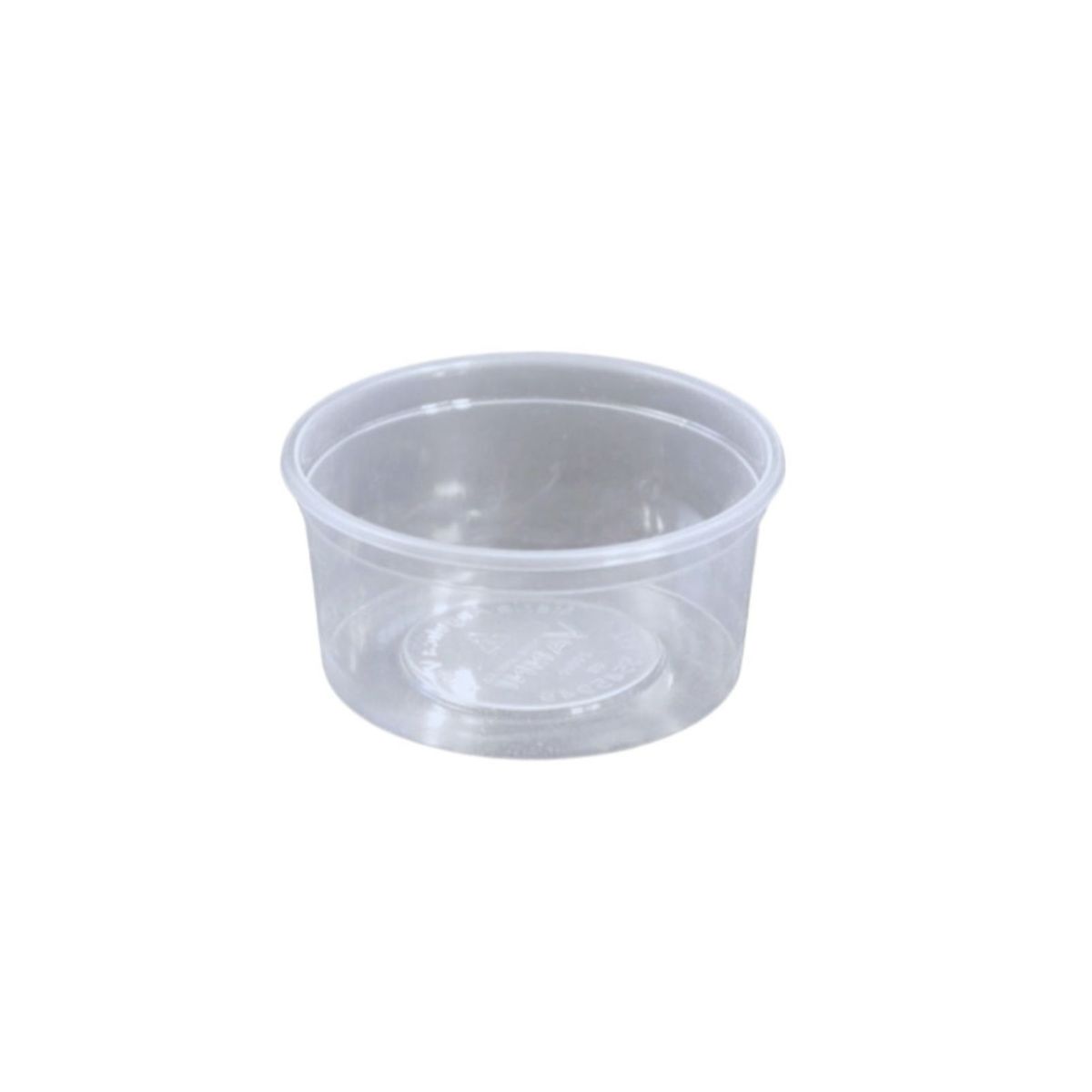 MOHICAN - Pote Pp Transparente   8 Oz/240 Cc Pack 50 Uni