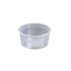 MOHICAN - Pote Pp Transparente  8 Oz/240 Cc Pack 50 Uni