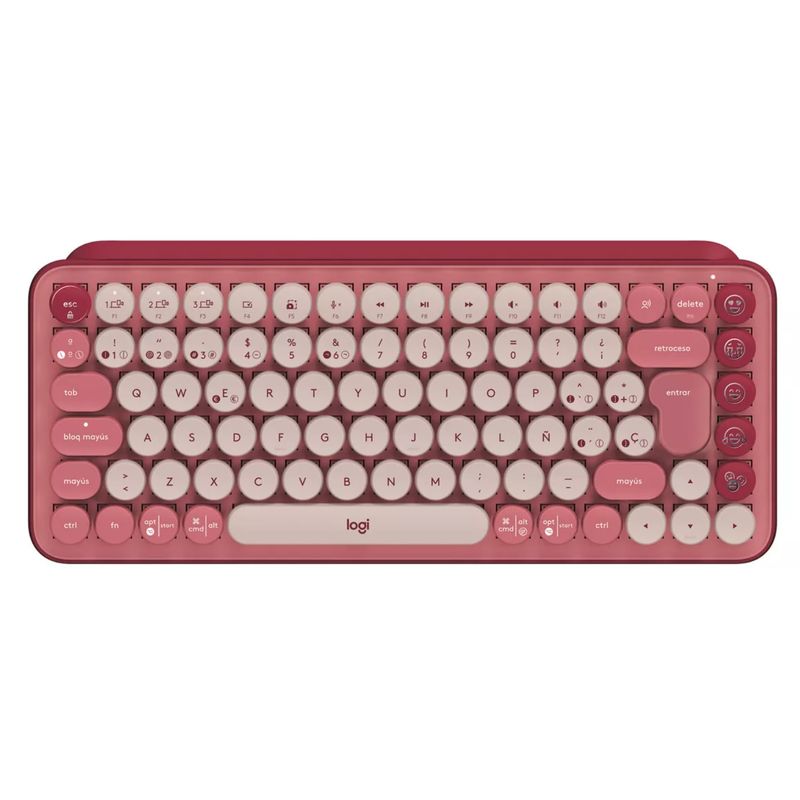 LOGITECH - Teclado - Logitech POP Keys - Heartbreaker - Red 920-010715