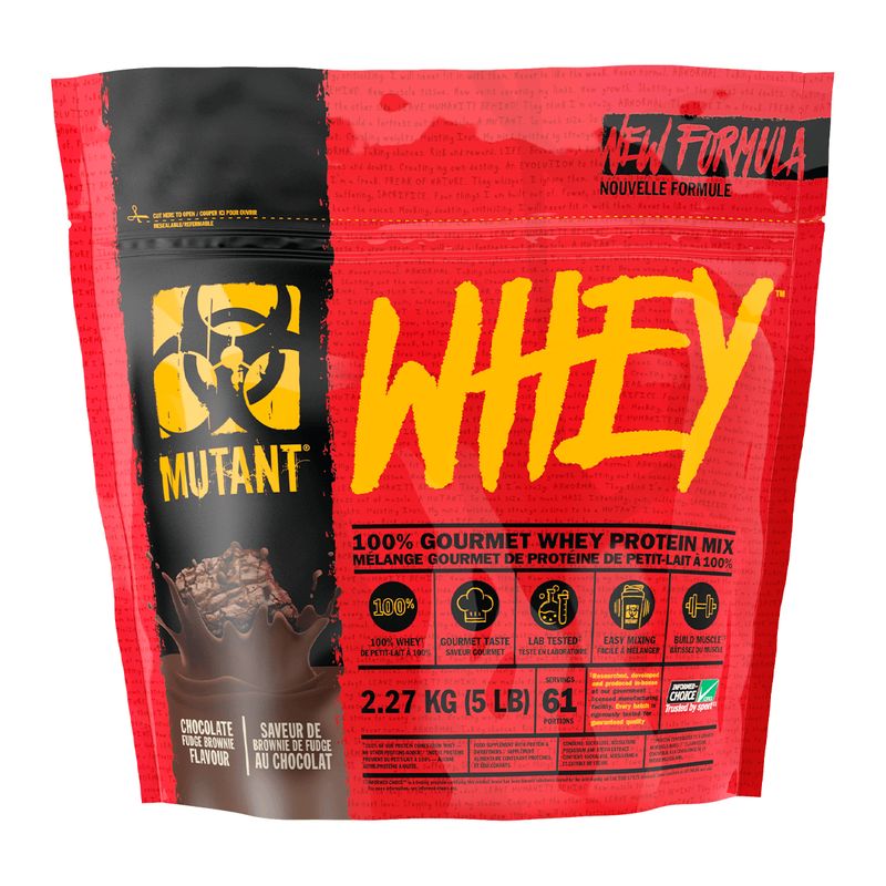 MUTANT - WHEY  5 LB, MUTANT - CHOCOLATE