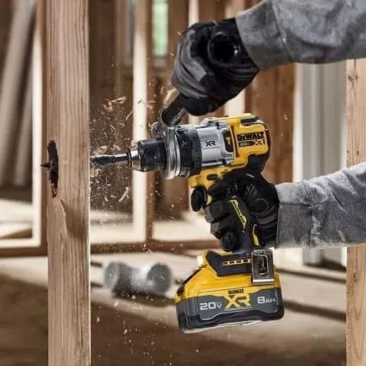 DEWALT - Taladro percutor 12 20V XR Dewalt DCD1007B - Sin baterías