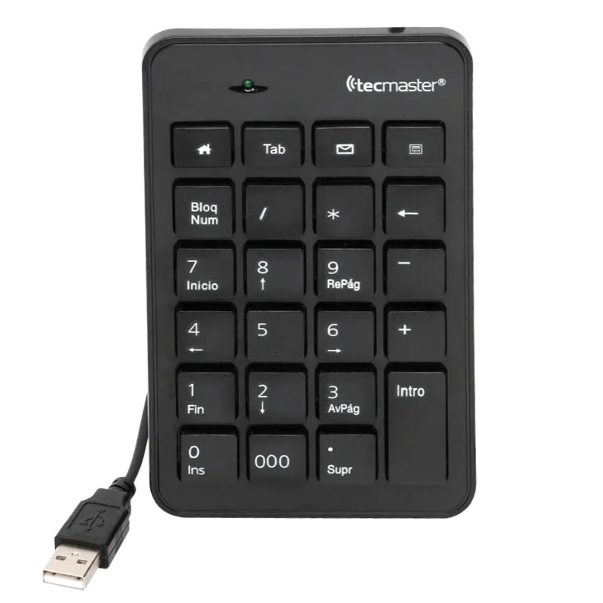 TECMASTER - Teclado - Pad Numérico - Tecmaster USB TM-100504