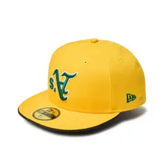 NEW ERA - Gorra 59Fifty Oakland Athletics MLB Upside Down Yellow