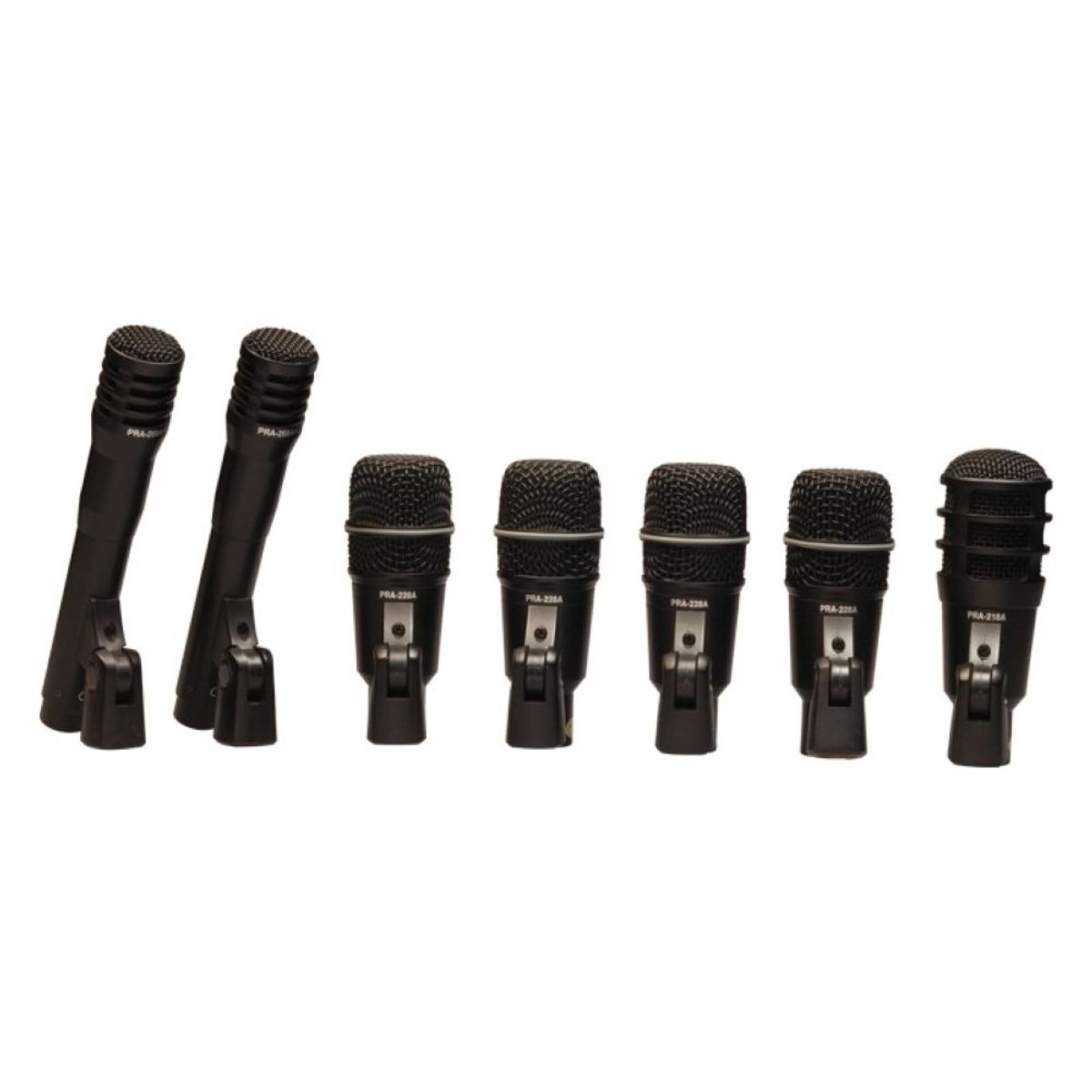 SUPERLUX - Set de 7 microfonos para bateria Superlux DRKA5C2