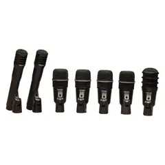 SUPERLUX - Set de 7 microfonos para bateria DRKA5C2