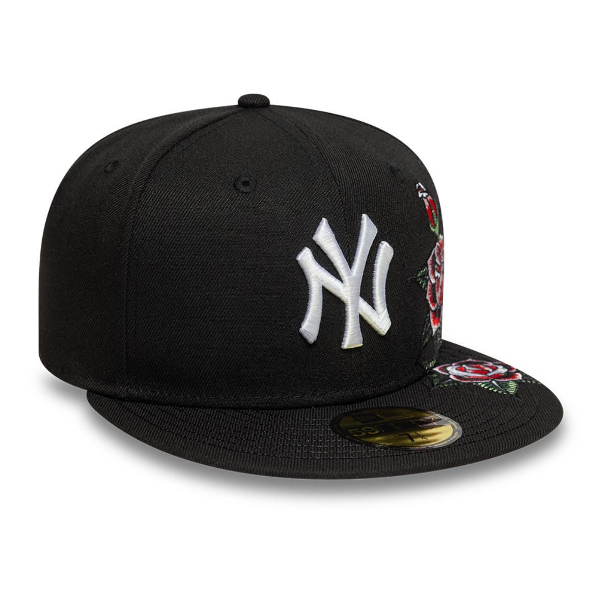NEW ERA - Gorra 59Fifty New York Yankees MLB Roses Black
