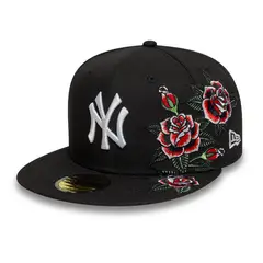 NEW ERA - Gorra 59Fifty New York Yankees MLB Roses Black