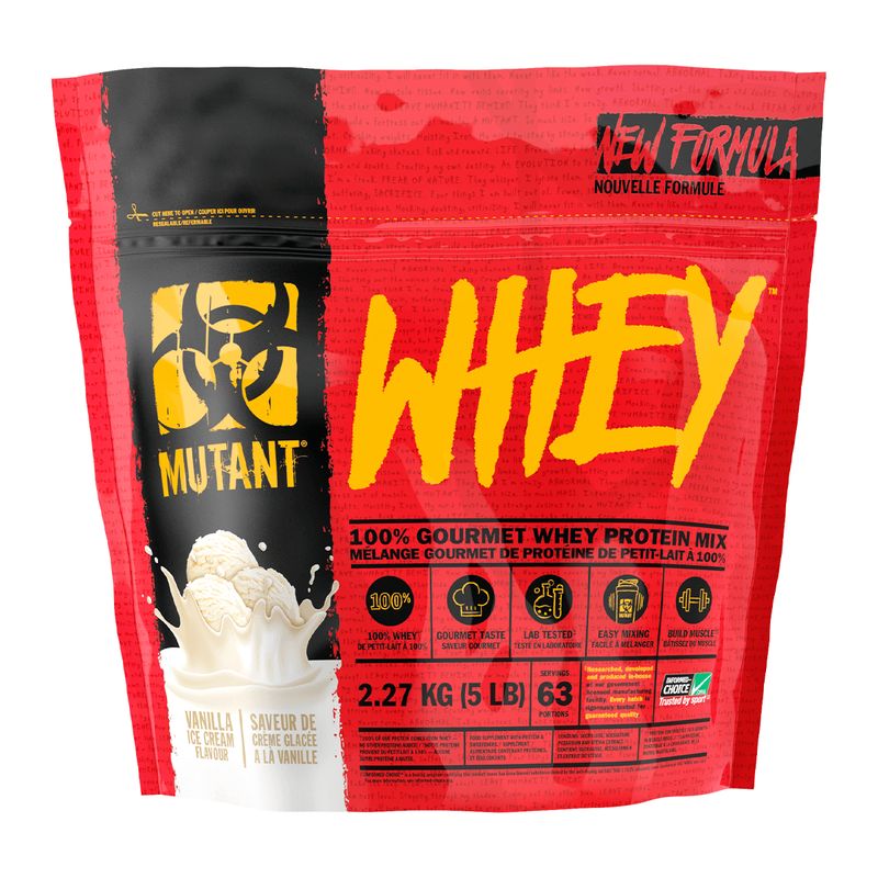 MUTANT - WHEY  5 LB, MUTANT - VAINILLA