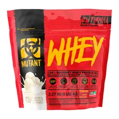 MUTANT - WHEY 5 LB, - VAINILLA