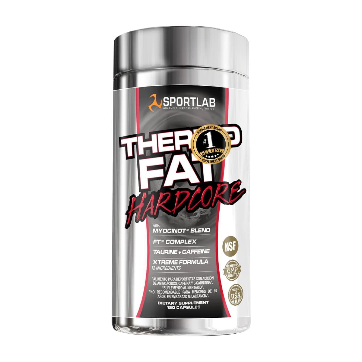 SPORTLAB - Thermo Fat Hardcore (120 caps)