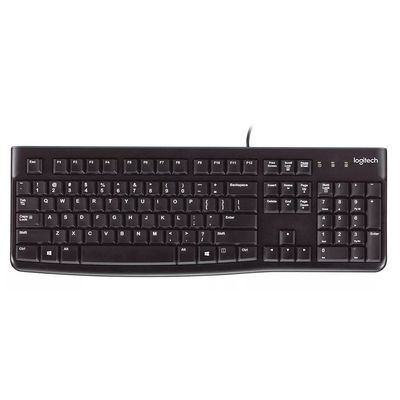 Imagen 2 del producto Teclado - K120 - 100% FullSize QWERTY + Numérico - USB