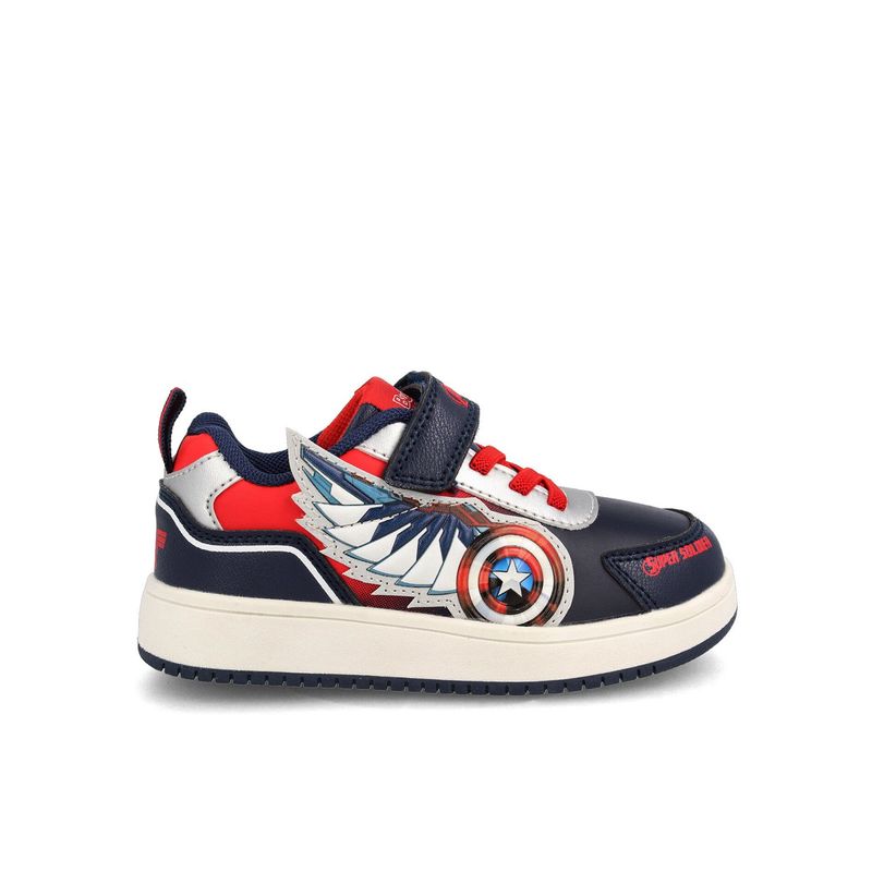 BUBBLE GUMMERS - Zapatilla Niño Bubblegummers Estate Azul-Rojo