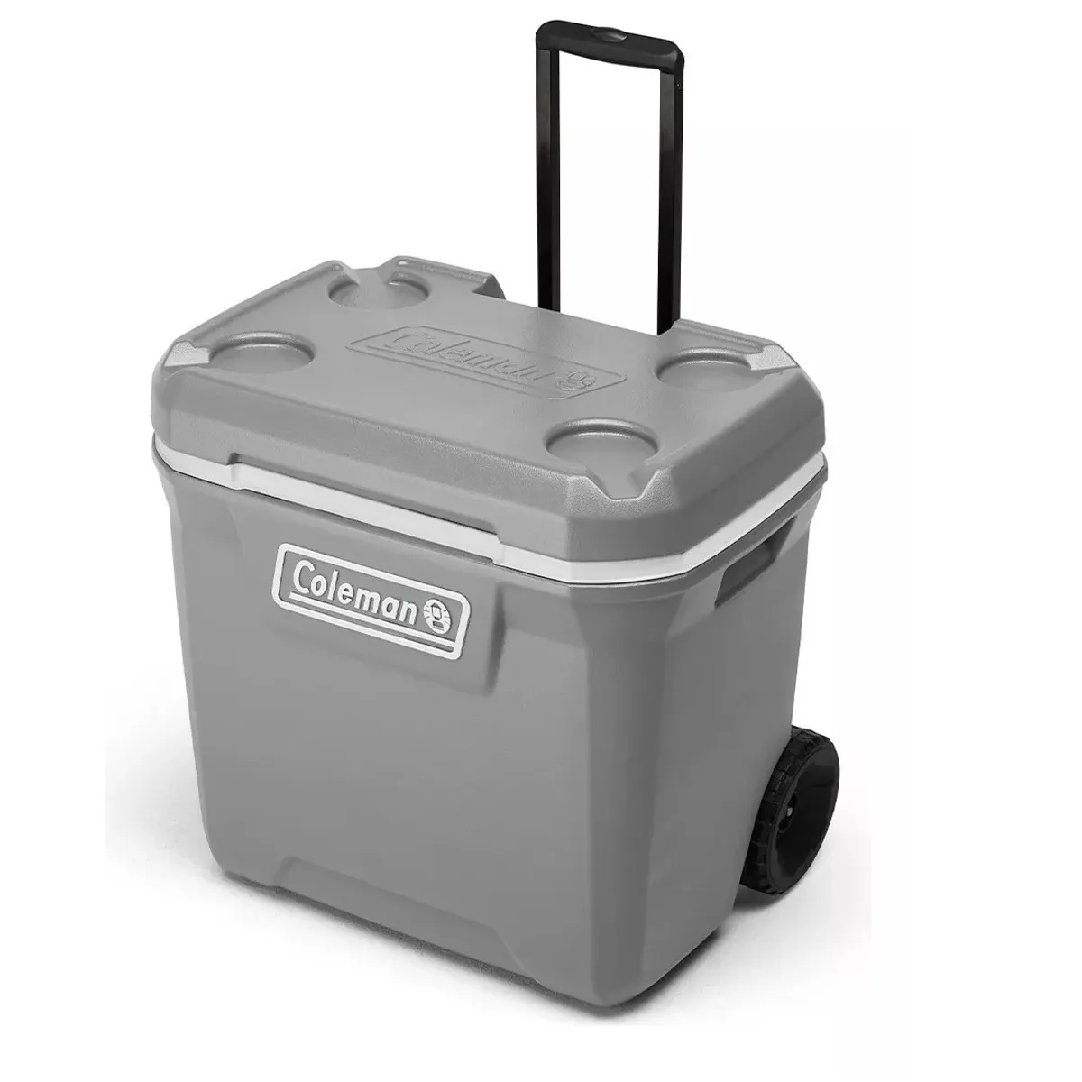 COLEMAN - Cooler Coleman Rock Gris Con Ruedas 62 Litros 65qt